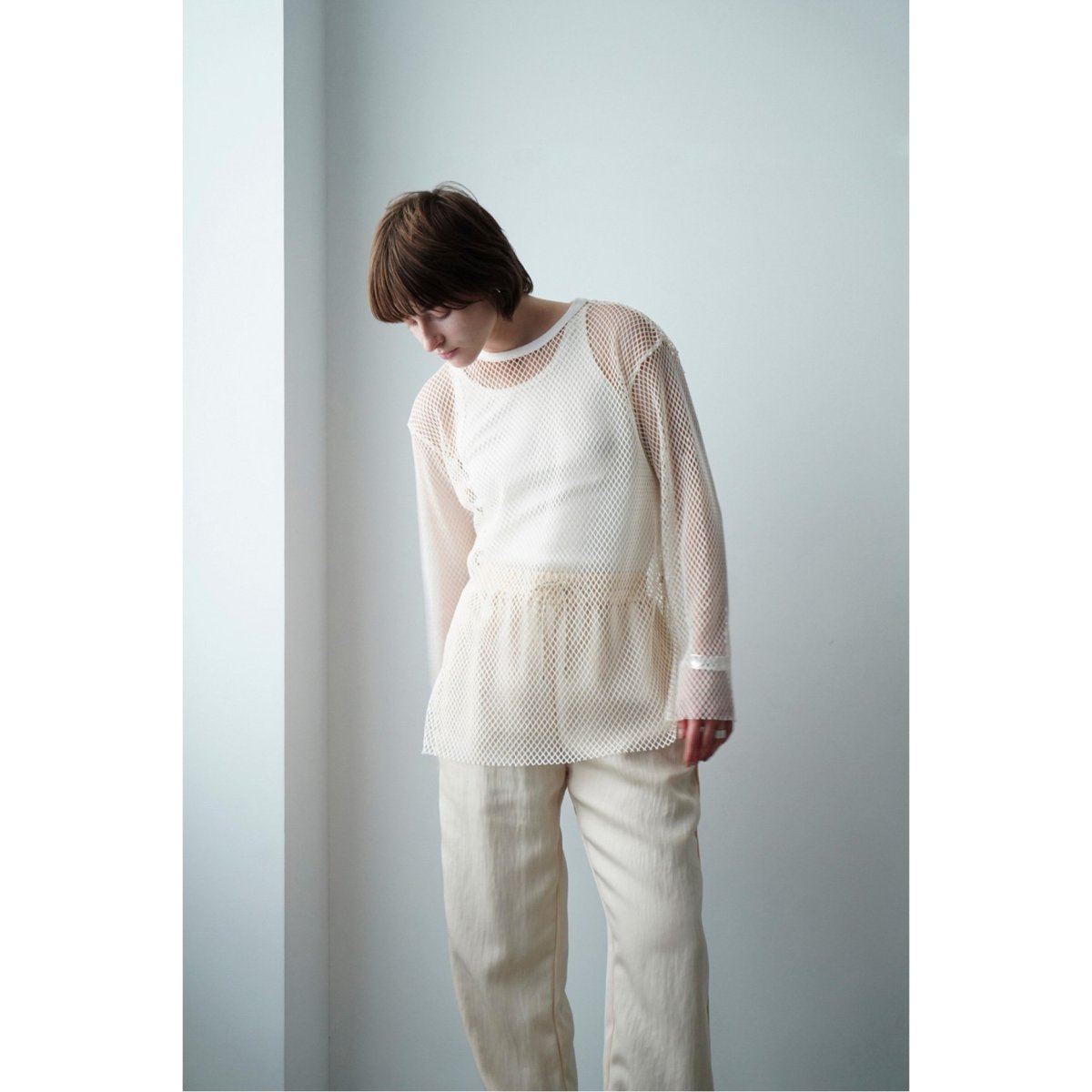 CLANE/クラネ】WIDE MESH TOPS：メッシュトップス | ジャーナル