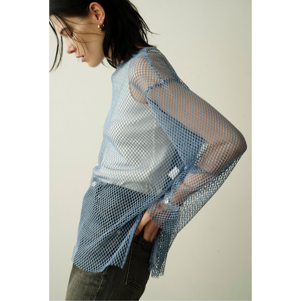 CLANE/クラネ】WIDE MESH TOPS：メッシュトップス | ジャーナル