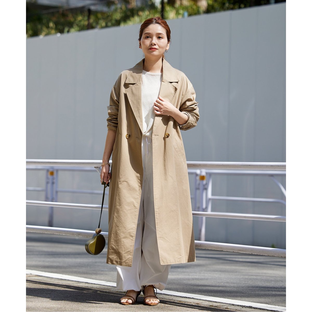 アウトレットEC販売禁止※《追加》コットンツイル ロングコート