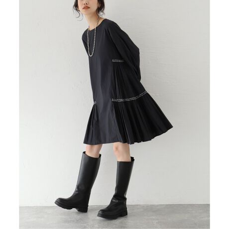 MERLETTE BYWARD ワンピース 黒 xsサイズ （MERLETTE BYWARD 