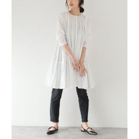 MERLETTE/マーレット】MARTEL PLEATED:ワンピース | ジャーナル  