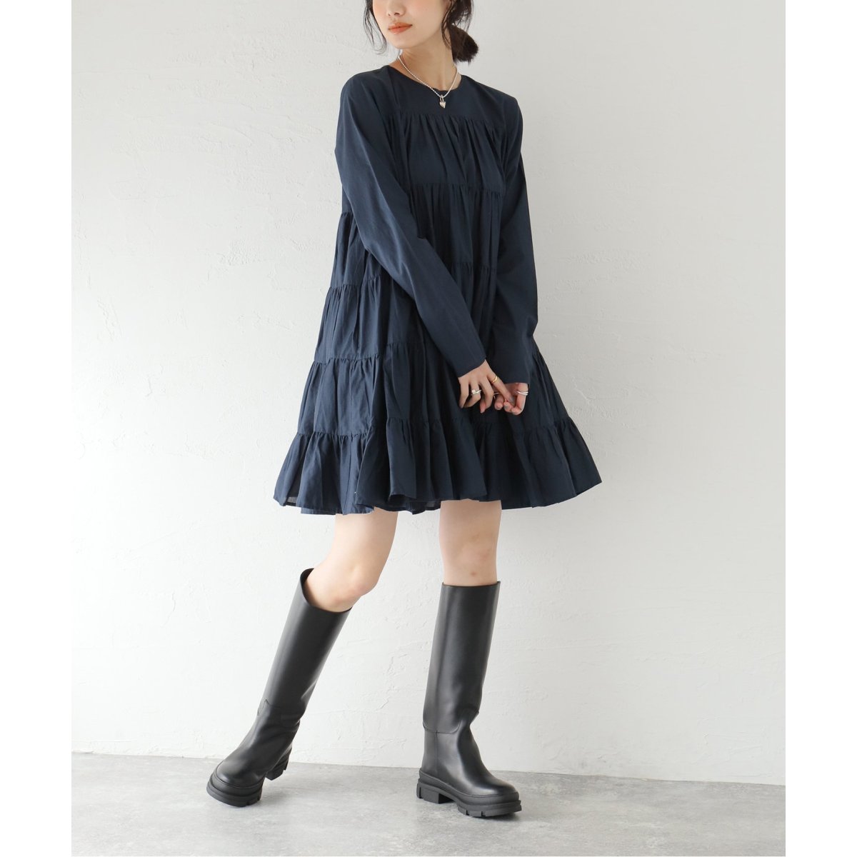 MERLETTE/マーレット】SOLIMAN DRESS:ワンピース S | nate-hospital.com