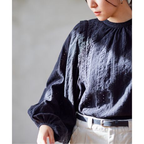 レースパフスリーブブラウス | ジャーナルスタンダード(JOURNAL