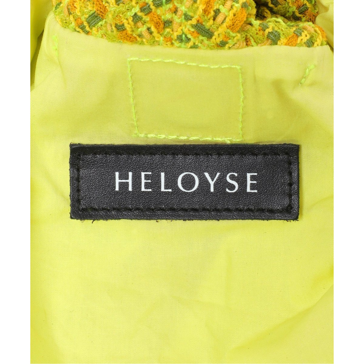 HELOYSE/エロイーズ】 Croissant summer tweed BAG MINI：バッ