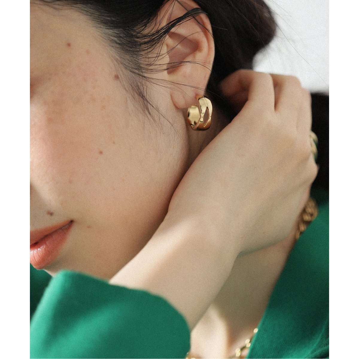 PHILIPPE AUDIBERT】EARRINGS IVO：ピアス（両耳用