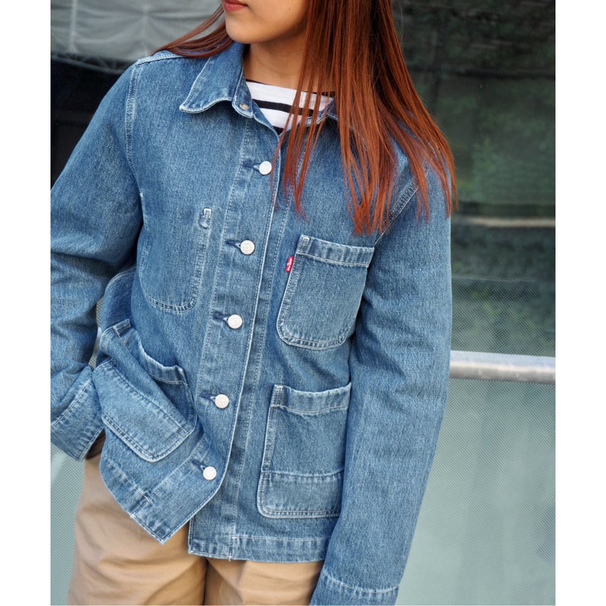 LEVI'S/リーバイス】UTILITY CHORE JACKET：デニムジャケット