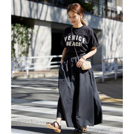 別注【WILDTHINGS/ワイルドシングス】SUPPLEX マキシスカート  