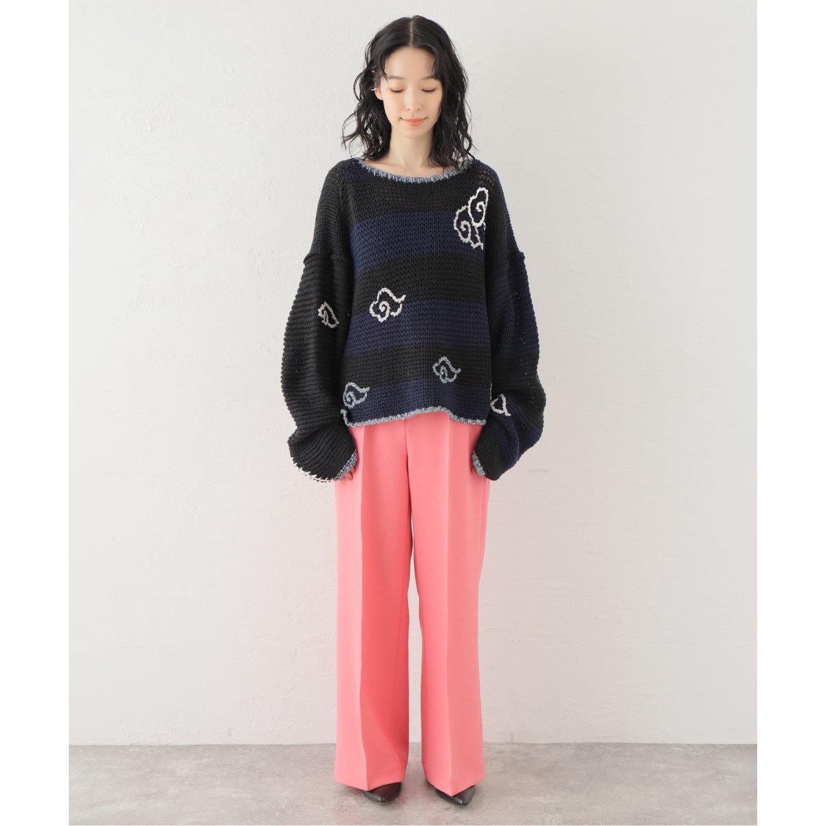 【YANYAN/ヤンヤン】 RAINCLOUD STRIPED PO：ニット YANYAN/ヤンヤン】 RAINCLOUD STRIPED PO：ニット | ジャーナル