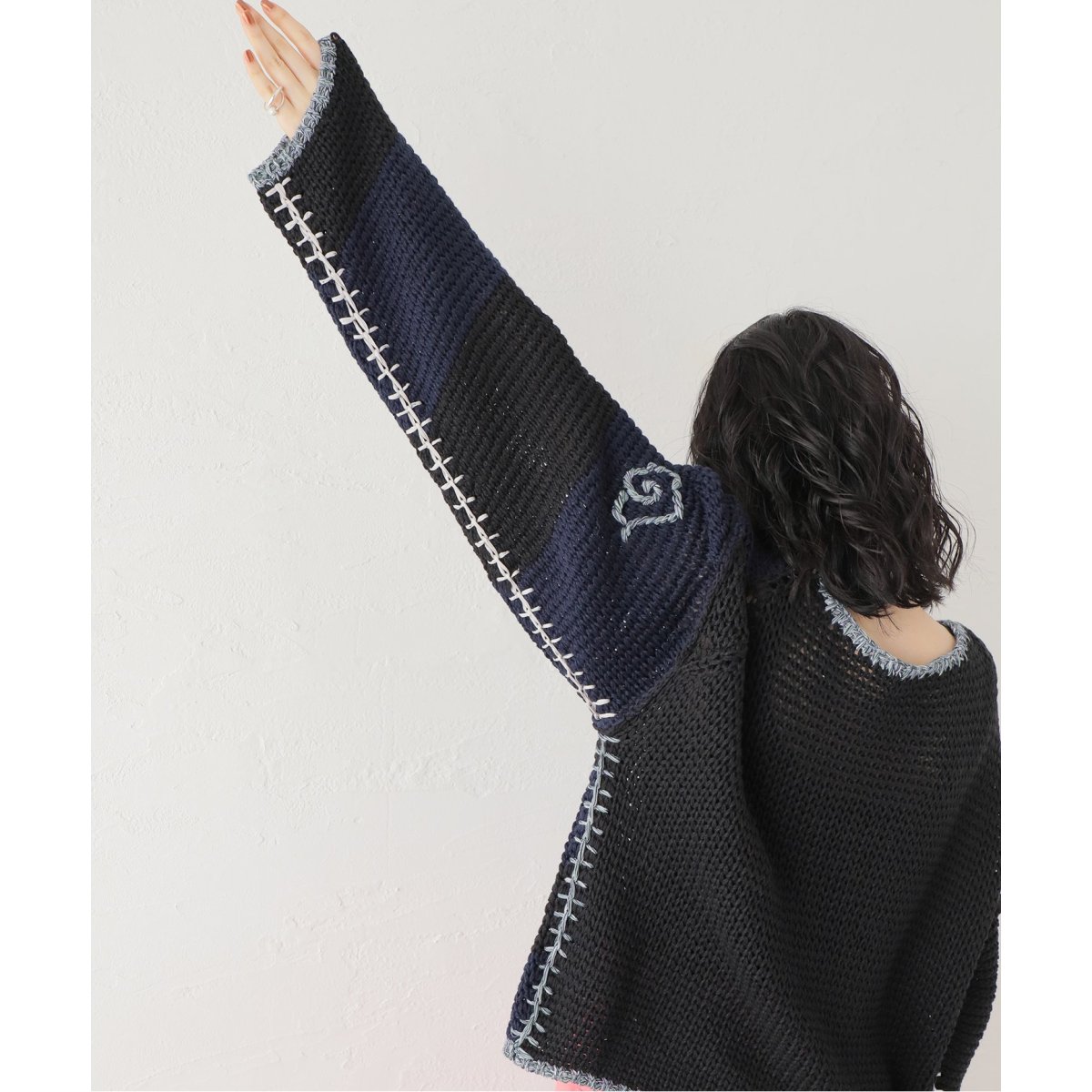 【YANYAN/ヤンヤン】 RAINCLOUD STRIPED PO：ニット YANYAN/ヤンヤン】 RAINCLOUD STRIPED PO：ニット | ジャーナル