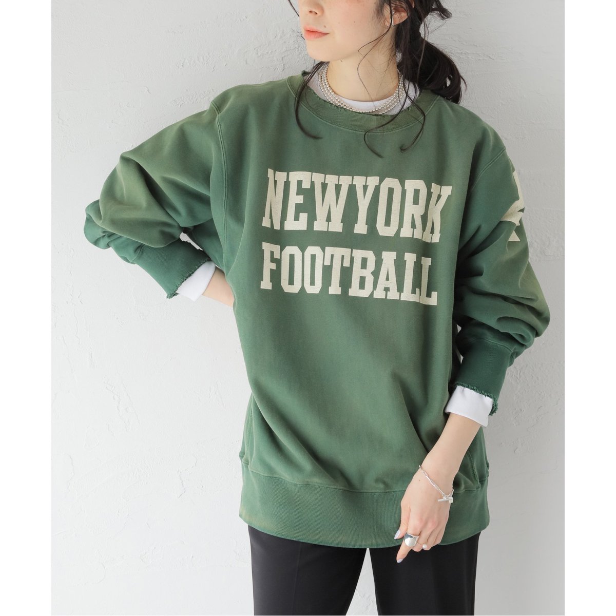 JACKSON MATISSE/ジャクソンマティス】NEWYORK FOOTBALL SWEAT