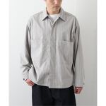 WASHABLE T/R K-FIELD ストライプ シャツジャケット | ジャーナル 