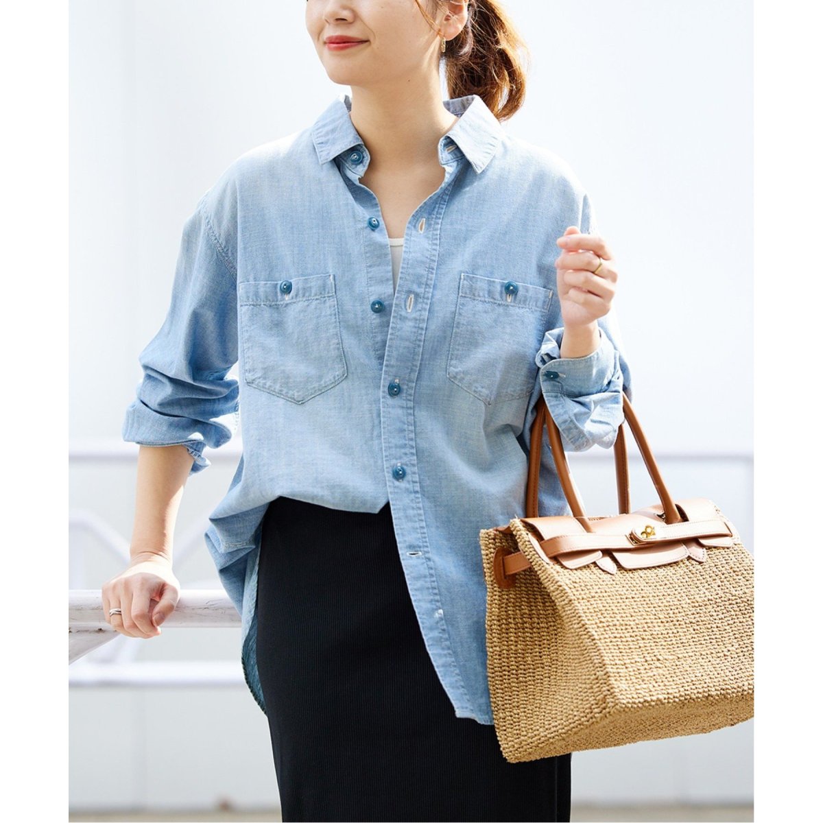 追加2》CHAMBRAY SHIRT-