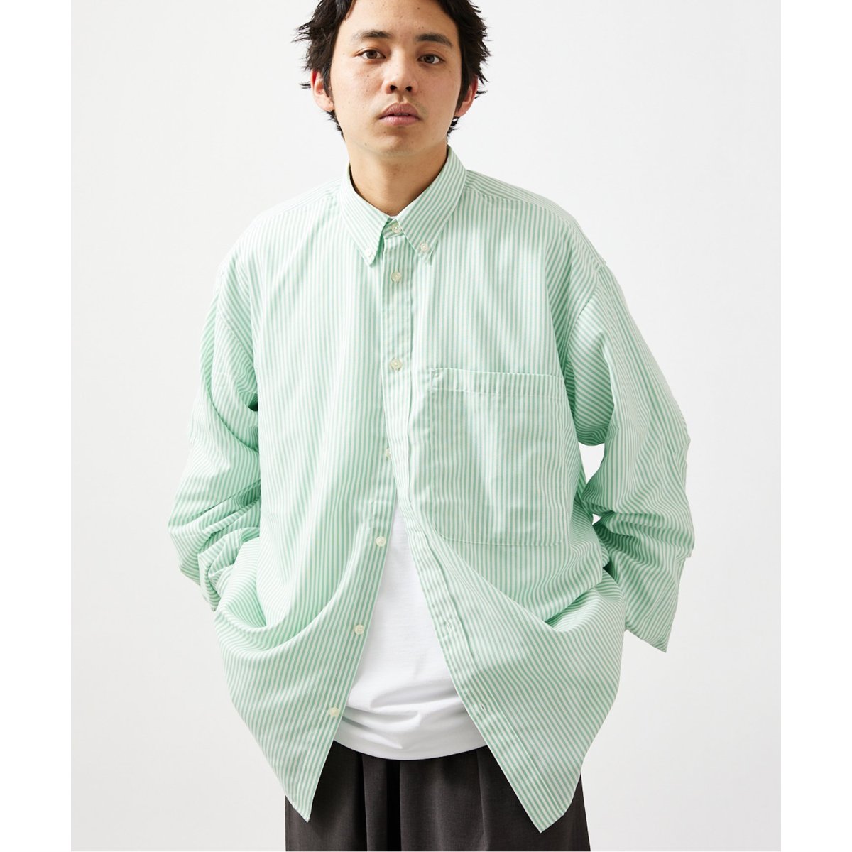 DAIWA PIER39 /ダイワ ピア39】TECH BUTTON DOWN SHIRTS L