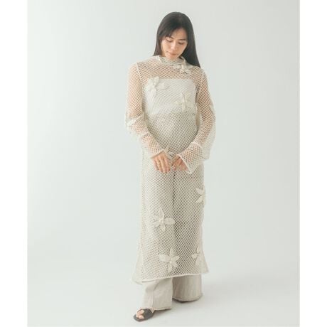 nude vintage×JOURNAL STANDARD】クロシェレースドレス | ジャーナル  