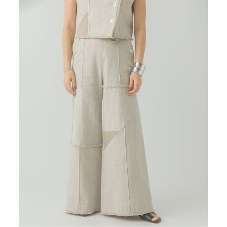 nude vintage×JOURNAL STANDARD】リネンドッキングセーラーパンツ 