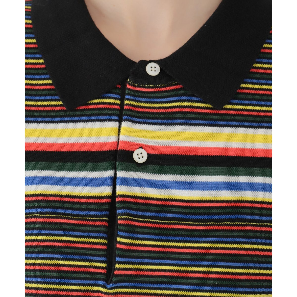 NOMA t.d./ノーマティーディー】Stripe Polo：ポロシャツ | ジャーナル