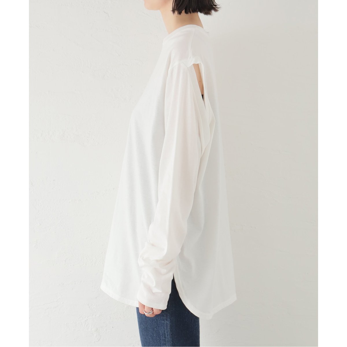 CLANE/クラネ】SWAY ASYMMETRY TOPS：カットソー | ジャーナル ...