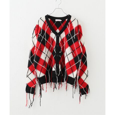 CHARLES JEFFREY LOVERBOY】 Knitted GUDDLE ARGYLE C | ジャーナル 