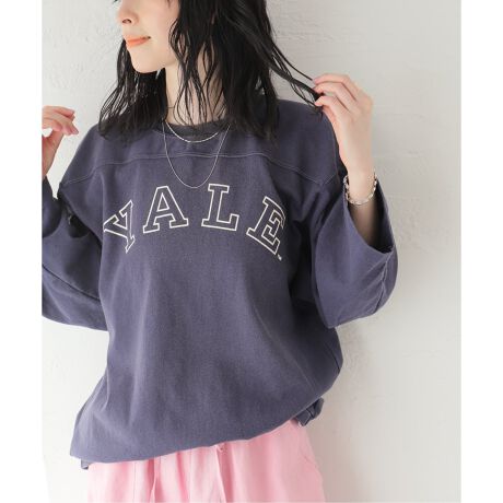 JACKSON MATISSE/ジャクソンマティス】YALE FOOTBALL TEE：カットソー 