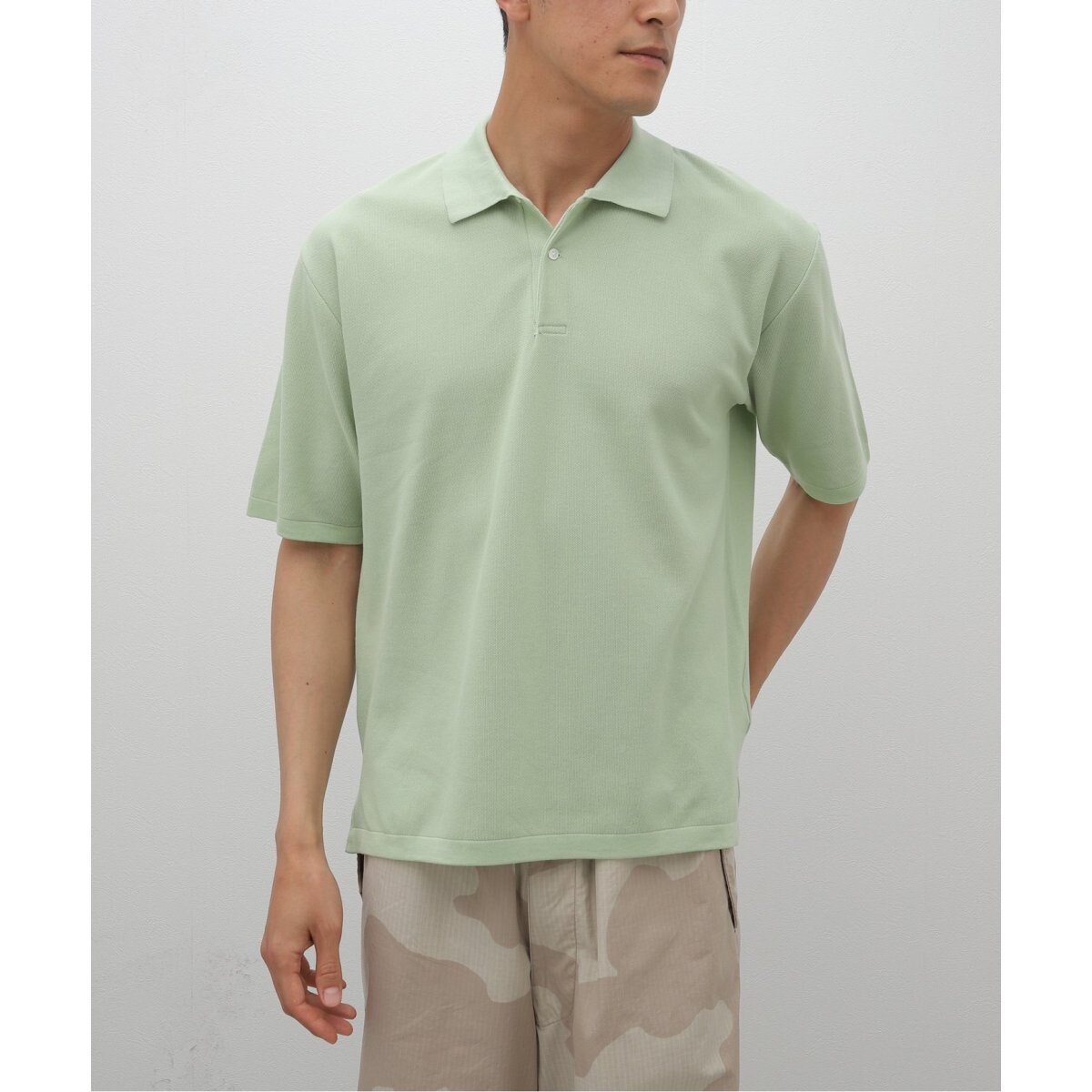 KAPTAIN SUNSHINE / キャプテンサンシャイン】Knit Polo Shirt