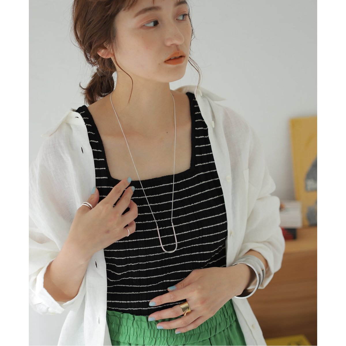 MERAKI / メラキ】SKINNY ARCH NECKLACE：ネックレス | ジャーナル