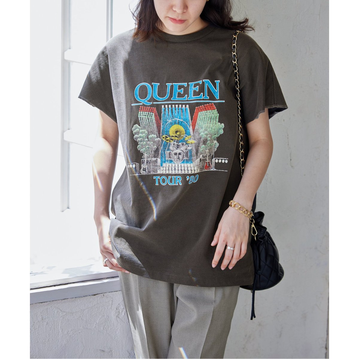 QUEENフレンチスリーブROCK Tシャツ | ジャーナルスタンダード(JOURNAL