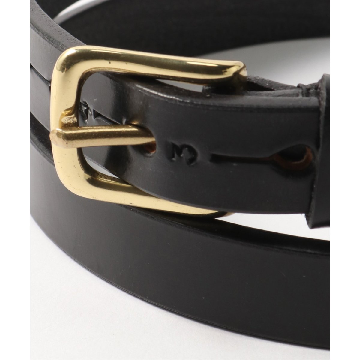 JABEZ CLIFF / シャベツクリフ】STIRRUP Leather Belt 2.0cm