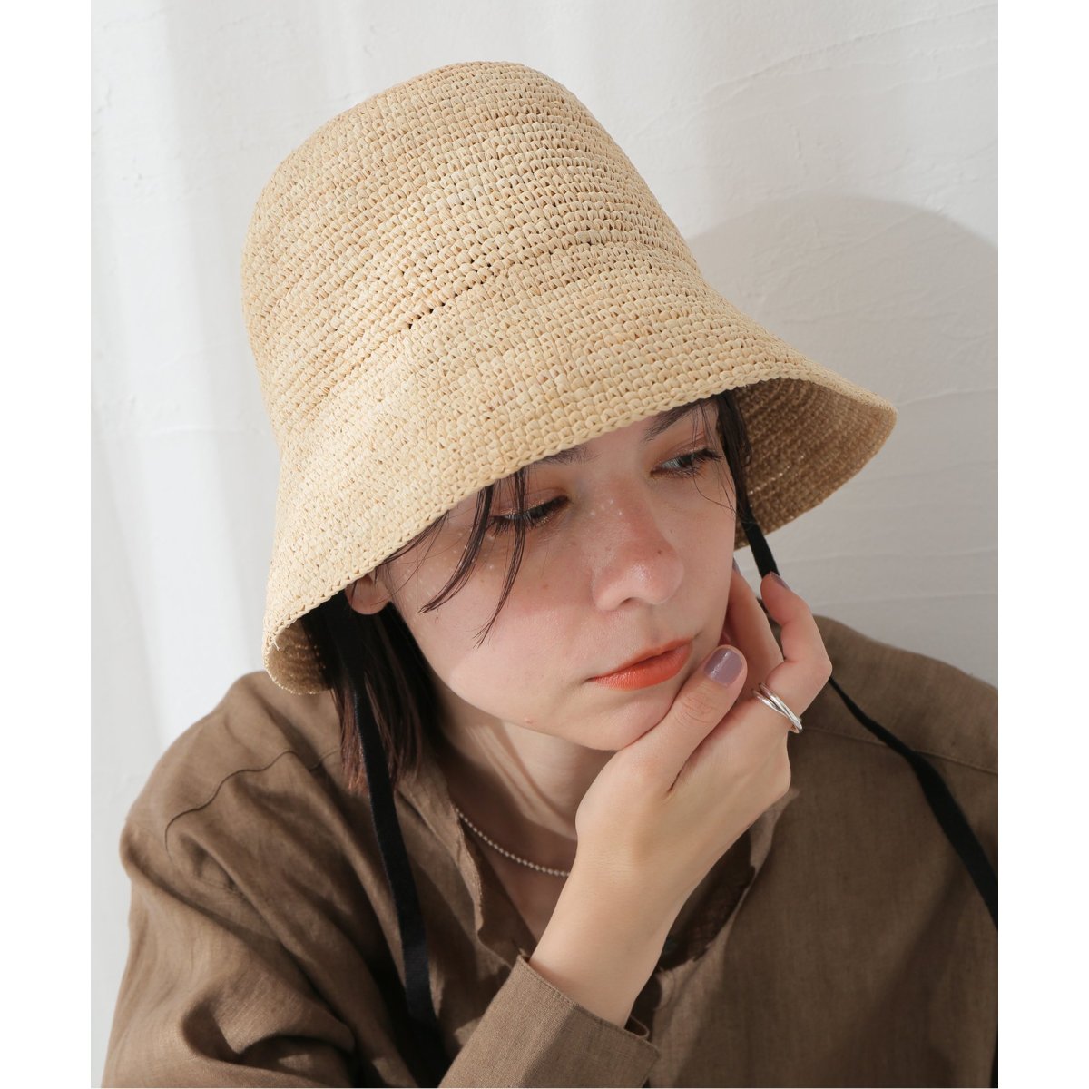 MAISON N.H PARIS/メゾン・エヌ・アッシュ・パリ】 LEY HAT