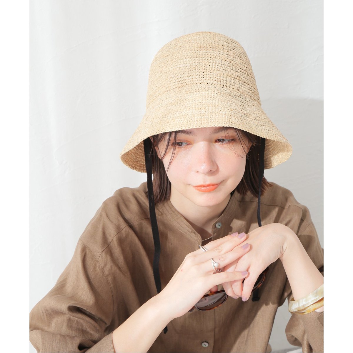 MAISON N.H PARIS/メゾン・エヌ・アッシュ・パリ】 LEY HAT