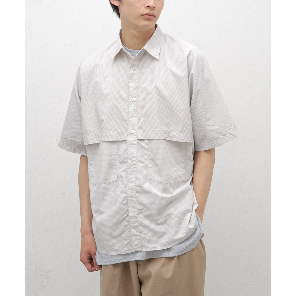 ARMY TWILL Nylon OX Mesh H/S Shirts 新品　B ARMY TWILL Nylon OX Mesh H/S Shirts 新品 B - メルカリ