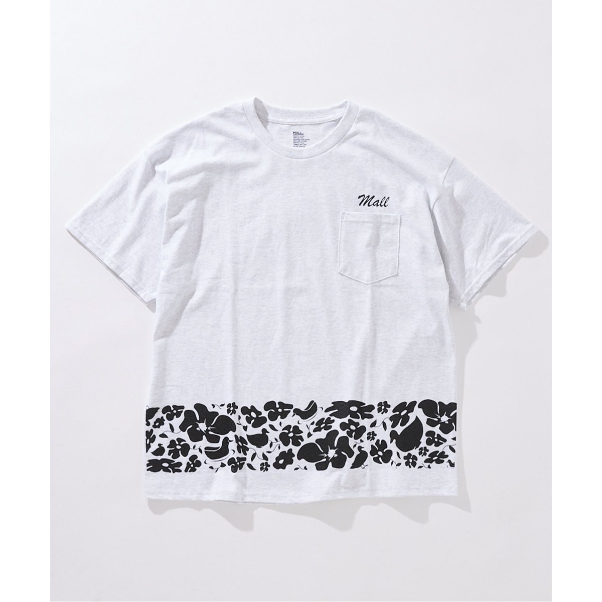 J.S.Homestead】N/C FADED WASHED BORDER PKT TEE | J.S.ホーム