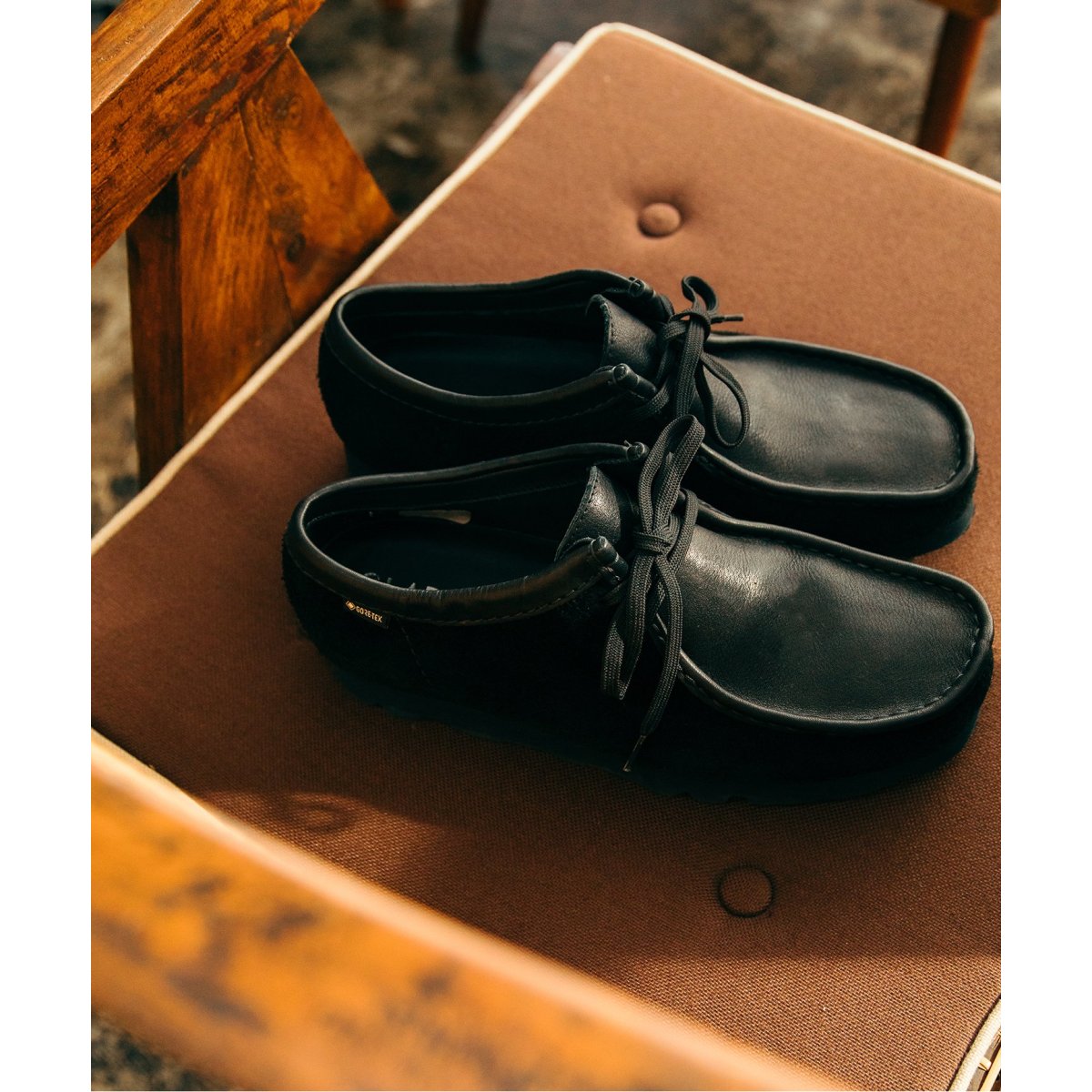 追加》【CLARKS / クラークス】別注 ワラビー ゴアテックス コンビ