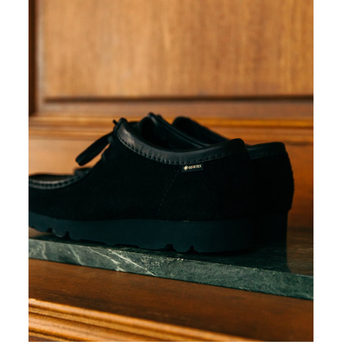 追加》【CLARKS / クラークス】別注 ワラビー ゴアテックス コンビ