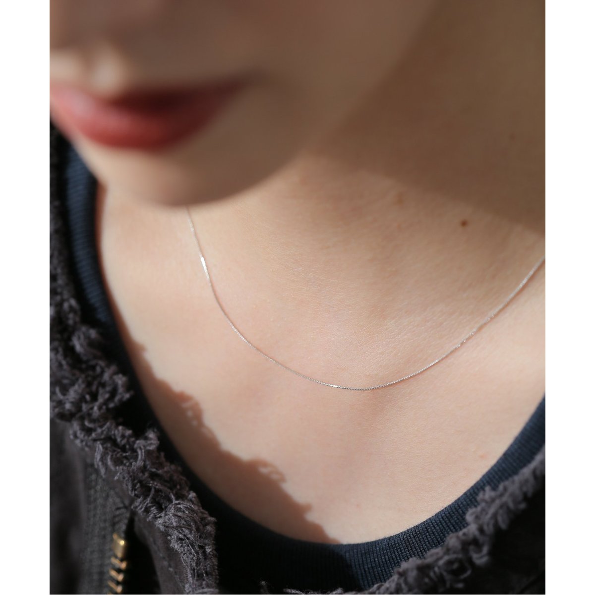 LES BONBON/ル ボンボン】 SOPHIE NECKLACE WITH GOLD：ネックレ