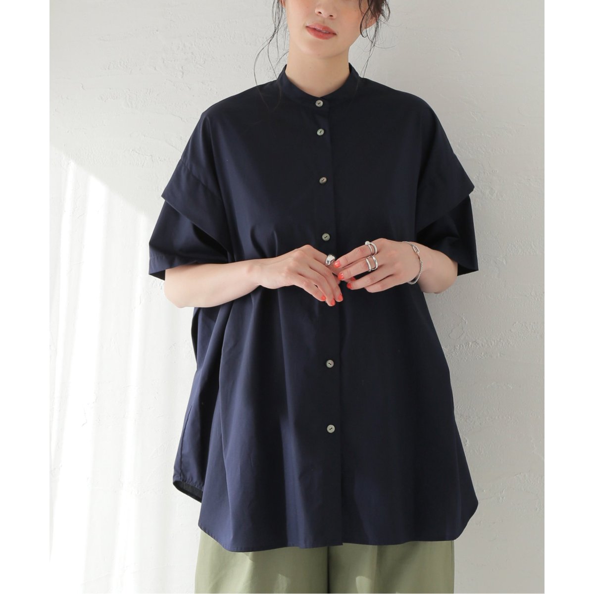 極美品♪ジャーナルスタンダード ショルダータックポンチョシャツ 近年モデル ショルダータックポンチョシャツ | ジャーナルスタンダード