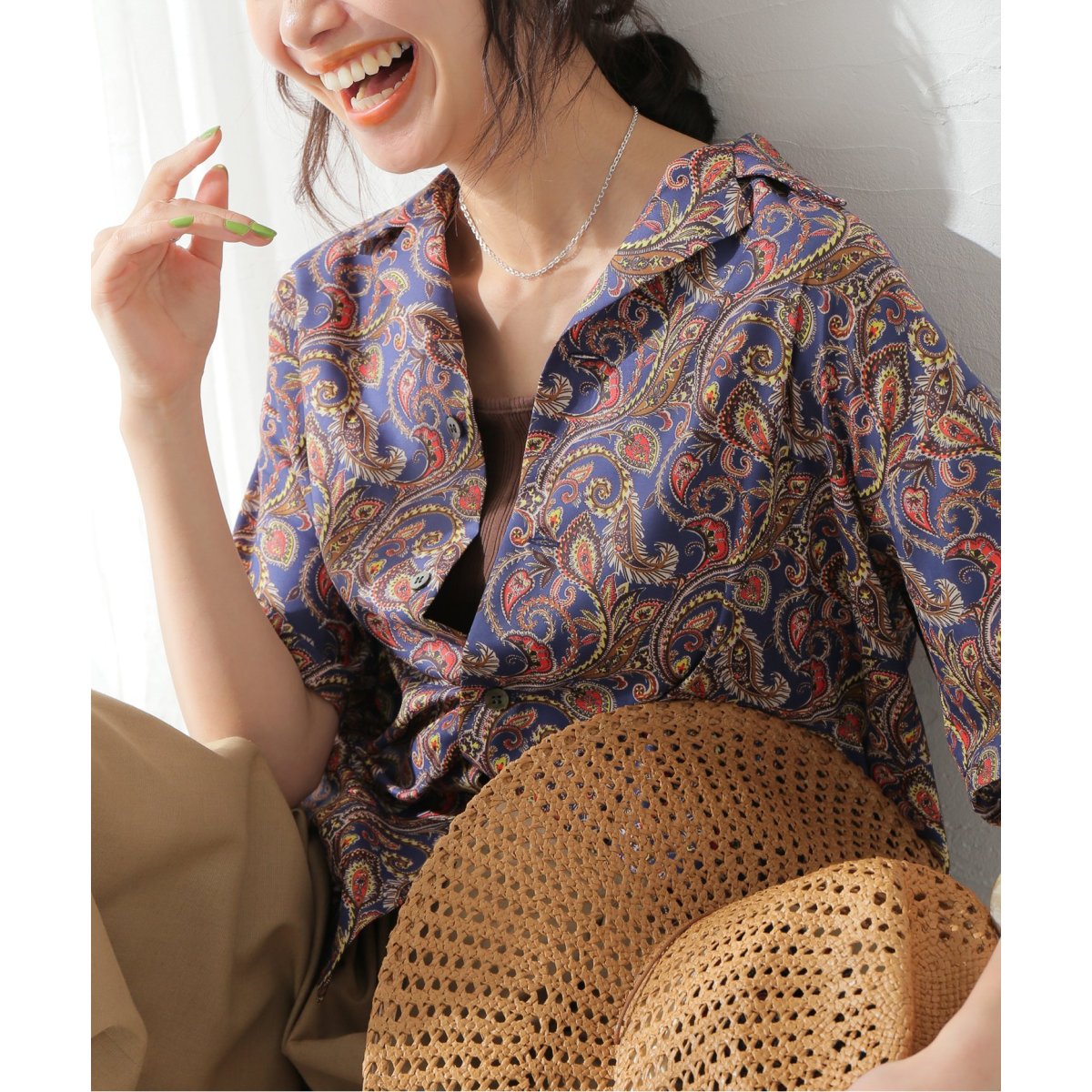 ペイズリープリントカイキンシャツ | ジャーナルスタンダード(JOURNAL