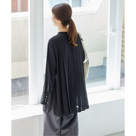 WEB限定追加》バックプリーツロングシャツ | ジャーナルスタンダード 
