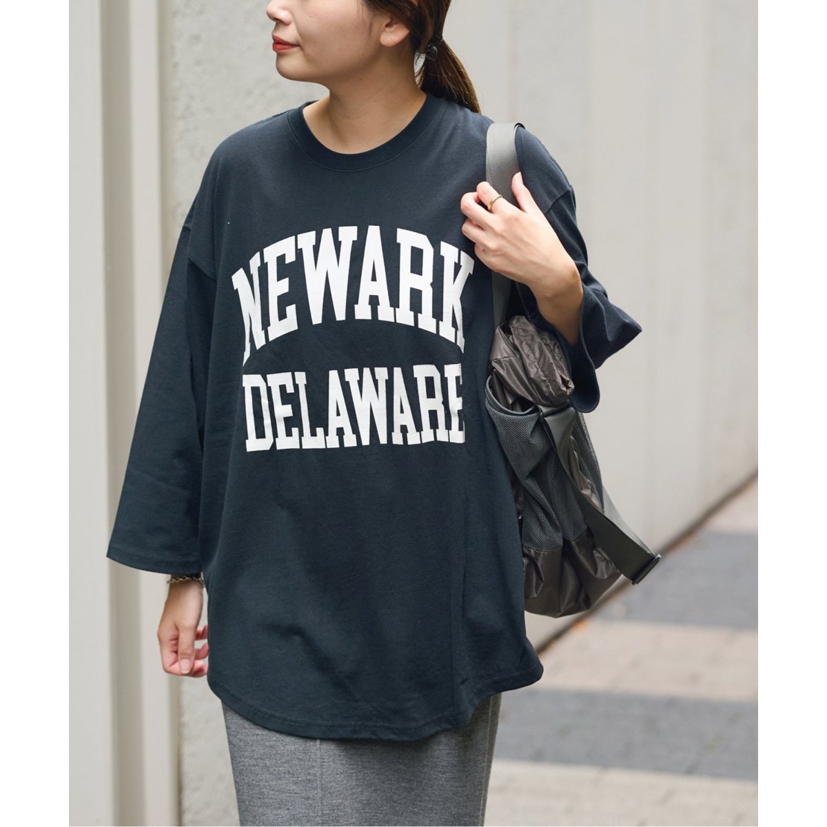 ラウンドヘムロゴロングTシャツ | ジャーナルスタンダード(JOURNAL 