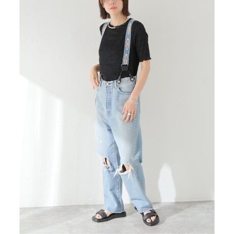 アウトレットEC販売禁止※【HOLIDAY/ホリデイ】デニムパンツ  