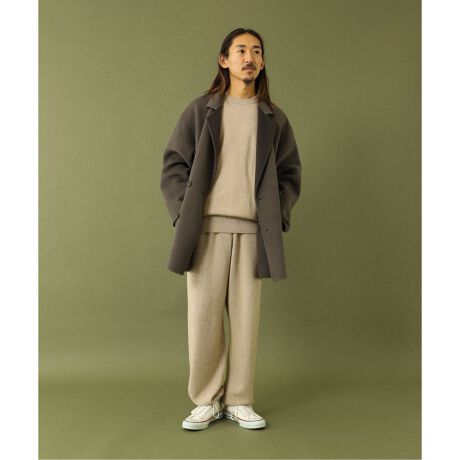 FOLL / フォル】super130s wool-cashmere rever middle c | ジャーナル 