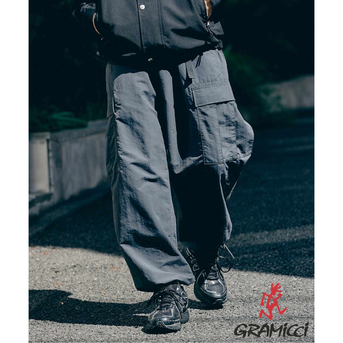 JOURNAL STANDARD別注のグラミチ・ナイロンカーゴパンツ GRAMICCI × JOURNAL STANDARD】別注 タッサーナイロン カーゴパンツ