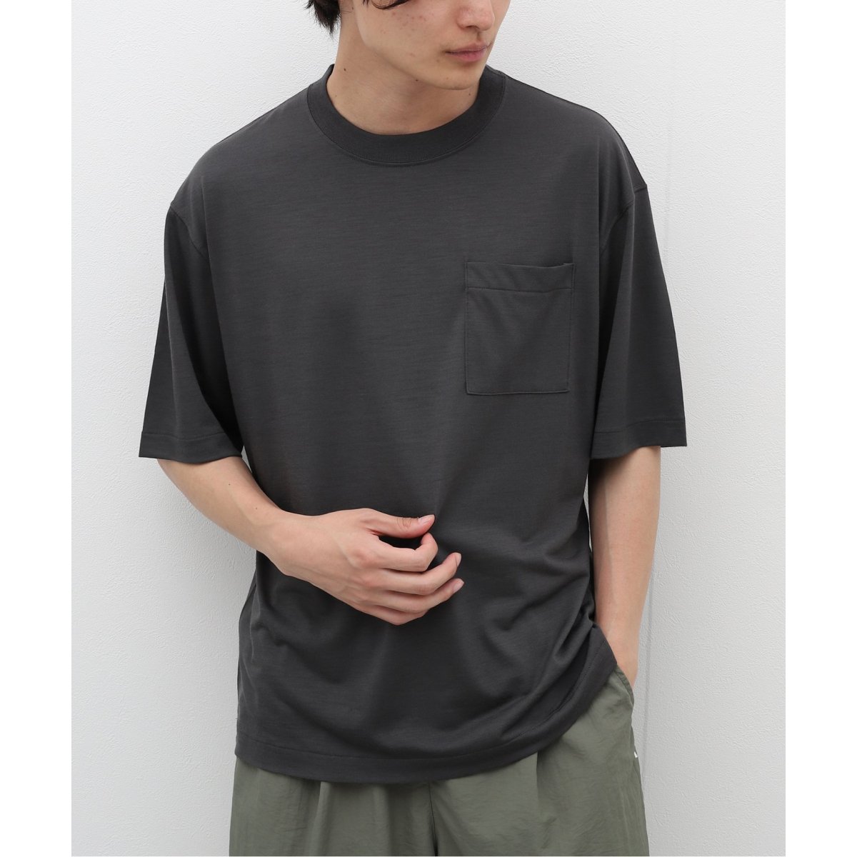 FOLL/フォル】 wardrobe 2p pack tee：ワードローブ2枚パックTシャツ