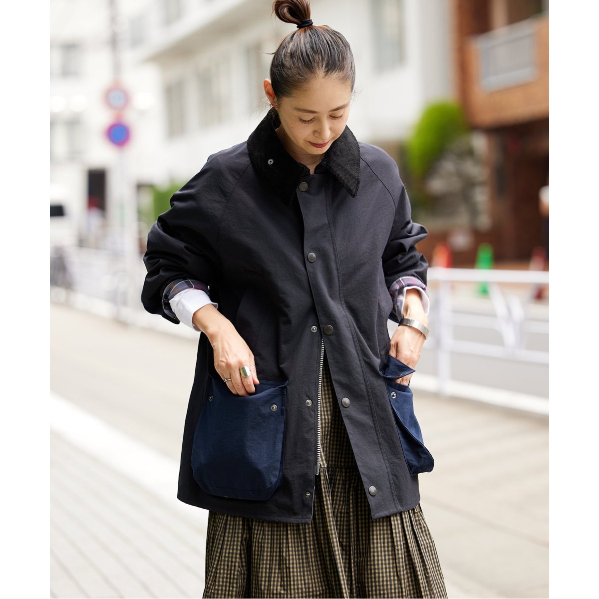 別注【Barbour/バブアー】MULTI COLOR OS BEDALE：コート | ジャーナル