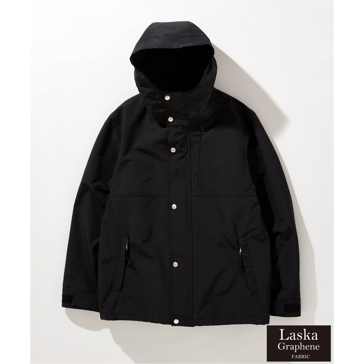 【新品未使用】LASKA GRAPHENEラスカ グラフェン ダウンジャケット LASKA GRAPHENE / ラスカ グラフェン フードダウンジャケット