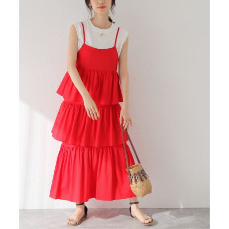 ストレッチブロードティアードワンピース | ジャーナルスタンダード 