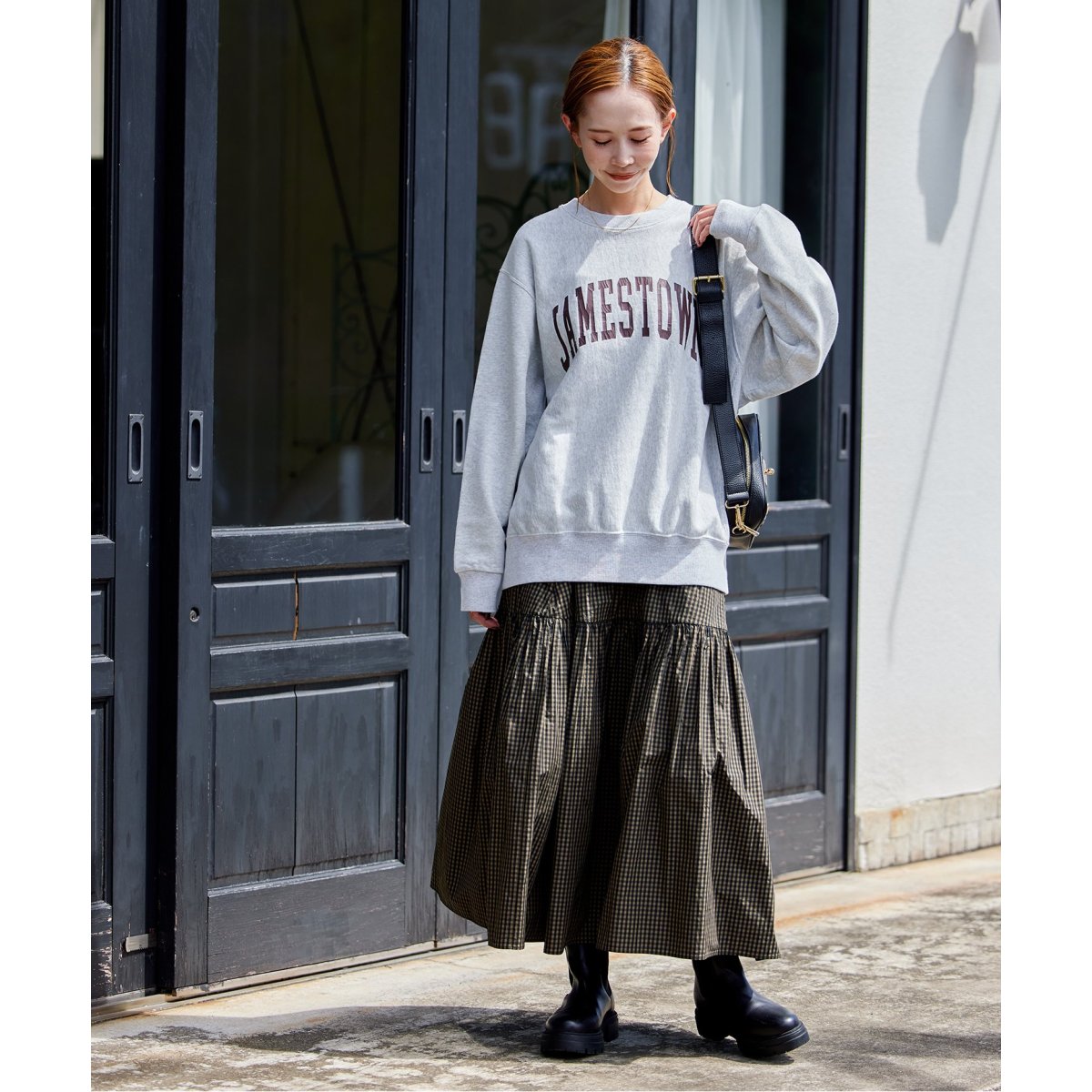 【新品未使用タグ付き✨23AW】ジャーナルスタンダード　メモリーチェックスカート セール】メモリーチェックスカート（スカート）｜JOURNAL
