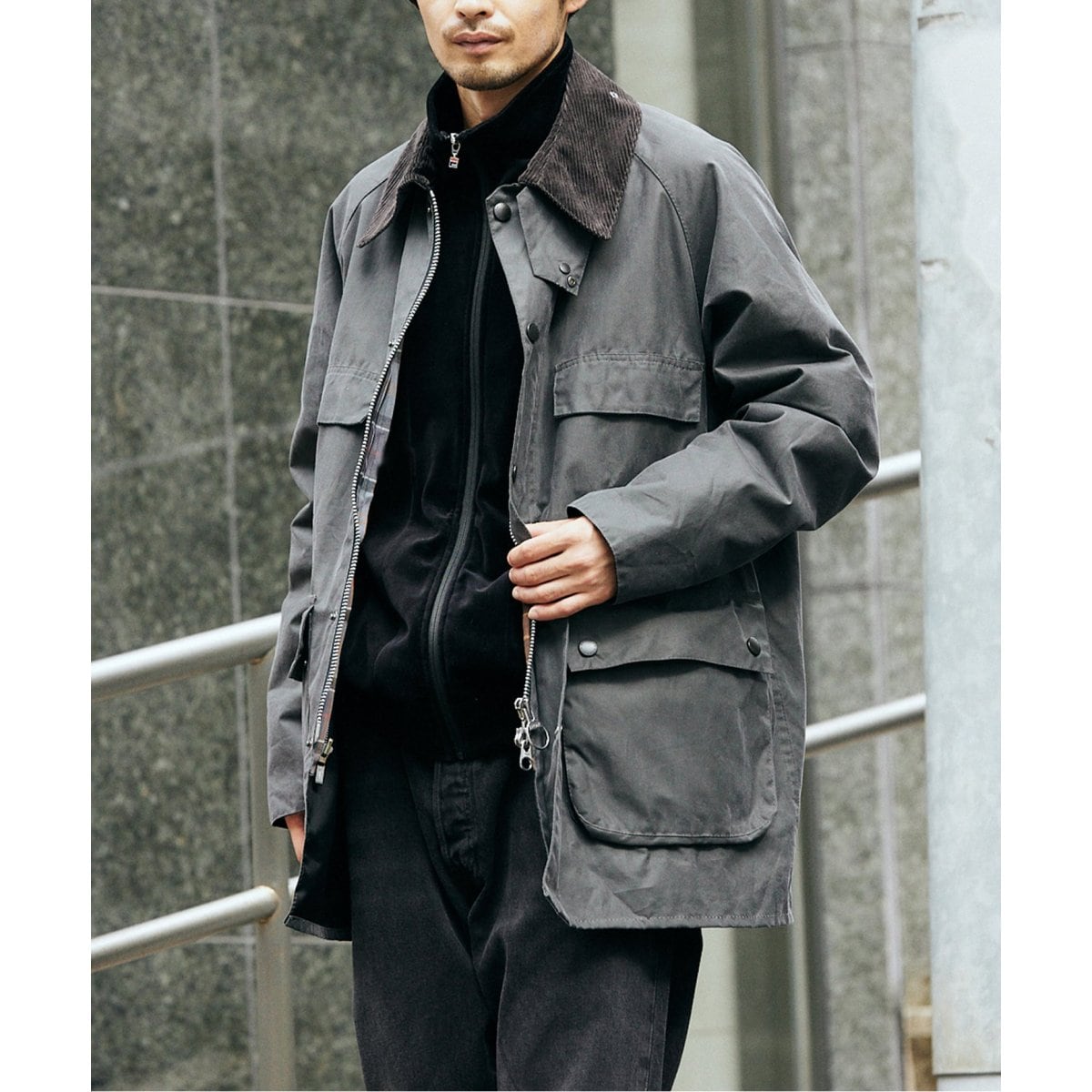 Barbour バブアー ビデイル BEDALEコート アーバンリサーチ別注38 ...