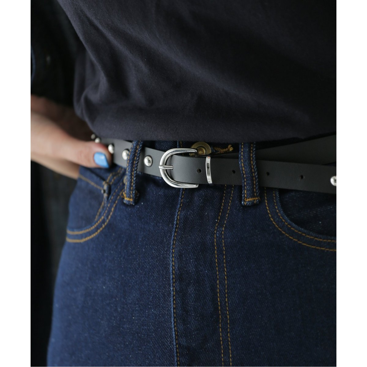 MASTERCO×JOURNAL STANDARD】別注 MESH LEATHER BELT | ジャーナル