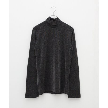 BED J.W. FORD / ベッドフォード】 glitter flea turtleneck 