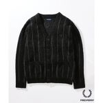FRED PERRY / フレッドペリー】別注 Fluffy ニットカーディガン 